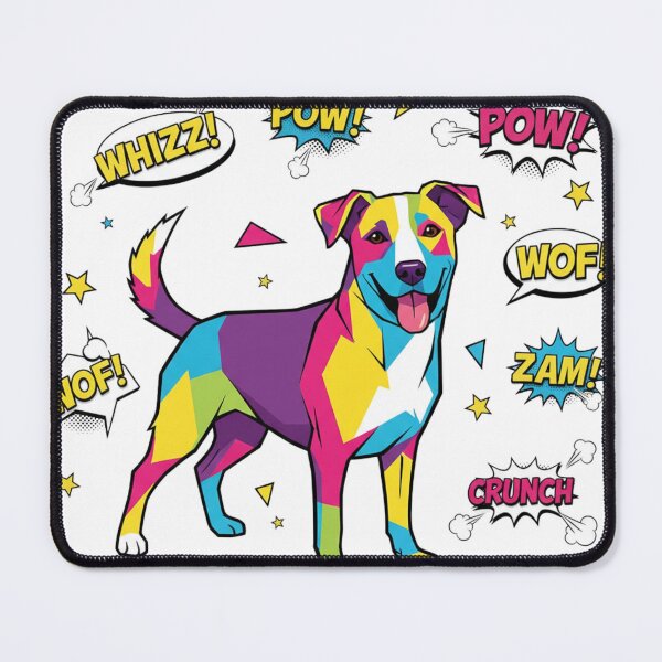 Item preview, Labrador Pop Art CRUNCH SLAM designed and sold by bsbd-action.