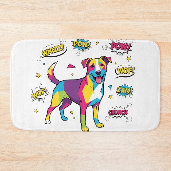 Item preview, Labrador Pop Art CRUNCH SLAM designed and sold by bsbd-action.