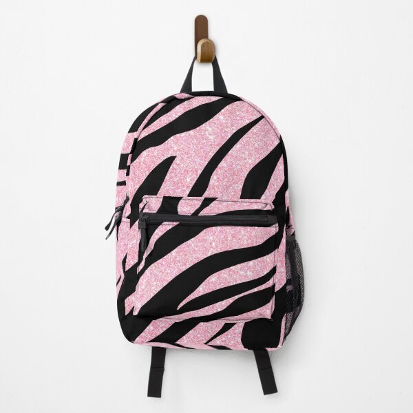 Item preview, y2k mcbling light pink glitter zebra designed and sold by quinnhopp.