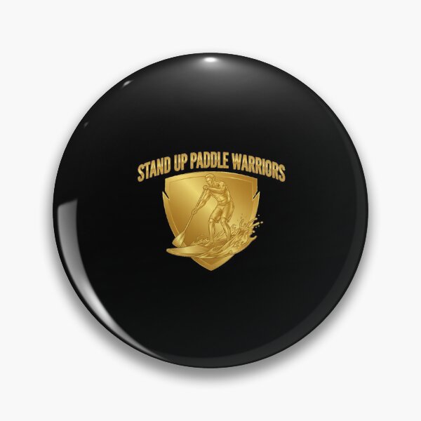 Item preview, Stand Up Paddle Warriors – Gold Foil Design designed and sold by SeaPolar.