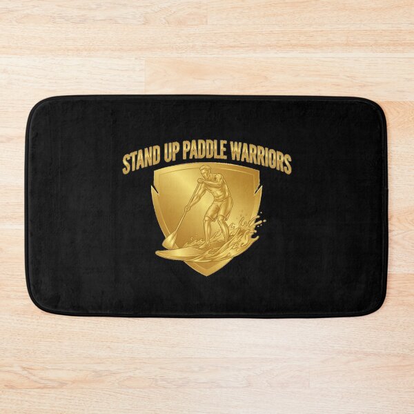 Item preview, Stand Up Paddle Warriors – Gold Foil Design designed and sold by SeaPolar.