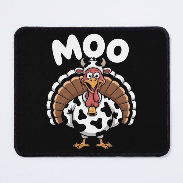 Item preview, Turkey Moo Funny Thanksgiving designed and sold by Dabbing Turtle Designs.