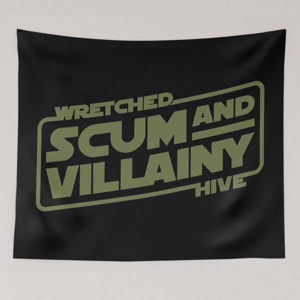Item preview, Scum and Villainy designed and sold by The Common Tee.