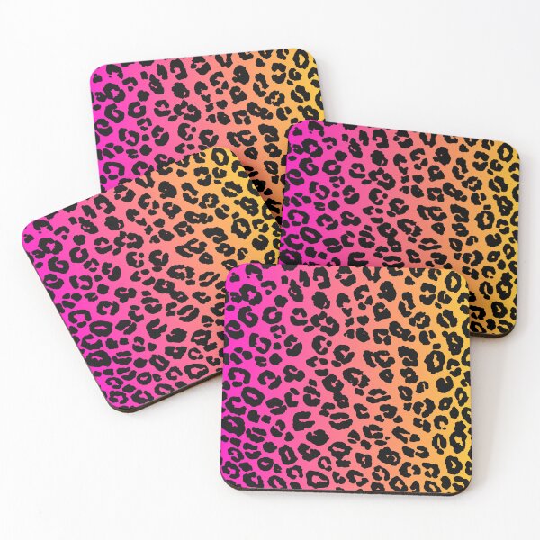 Item preview, y2k mcbling tropical gradient cheetah print designed and sold by quinnhopp.