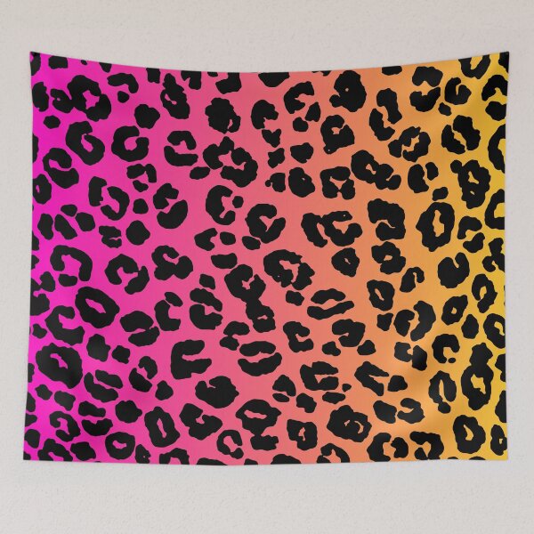 Item preview, y2k mcbling tropical gradient cheetah print designed and sold by quinnhopp.
