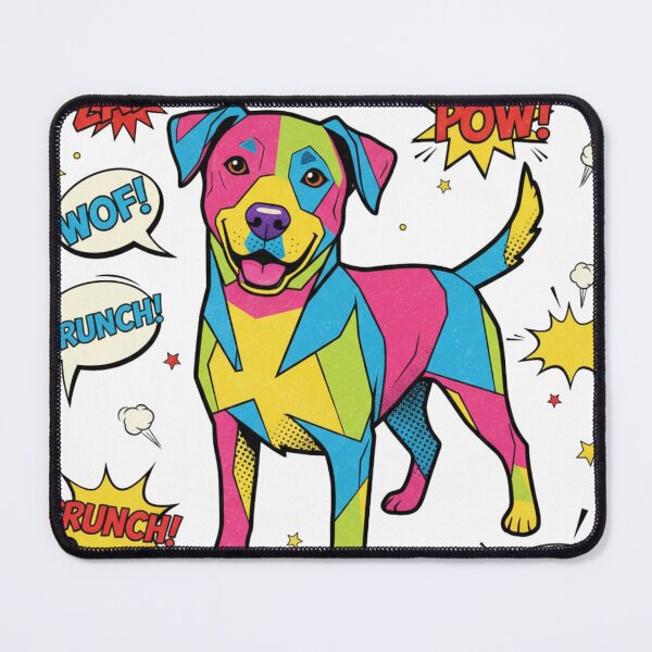 Item preview, Pitbull Pop Art ZAM CRUNCH designed and sold by bsbd-action.