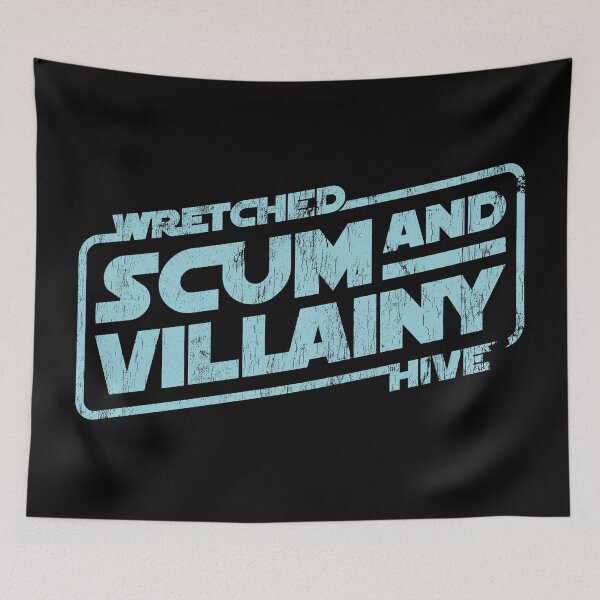 Item preview, Scum and Villainy designed and sold by The Common Tee.
