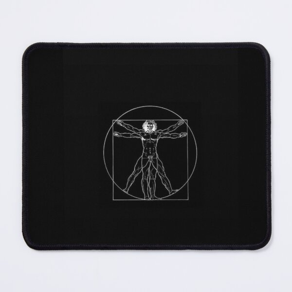 Item preview, Vitruvian Man Minimalist Line Art – Geometry & Human Anatomy designed and sold by sentaxfe.