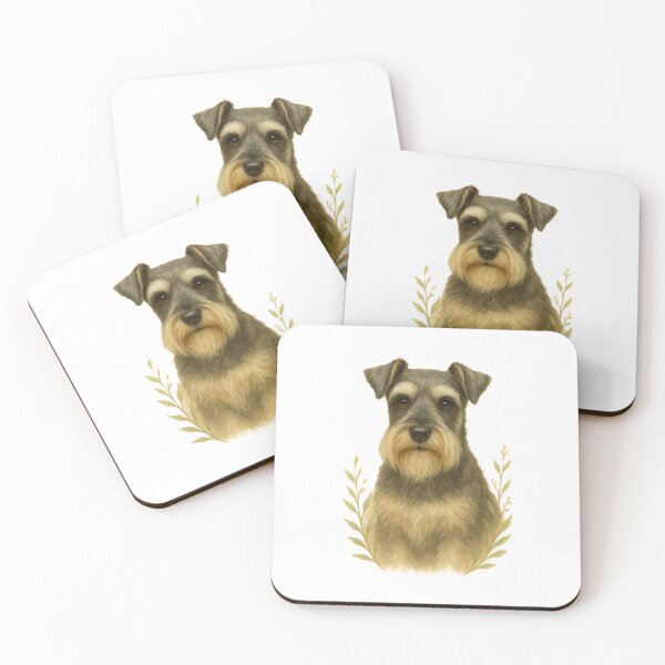 Item preview, Classic Miniature Schnauzer Charm designed and sold by TheJoyfulPen.