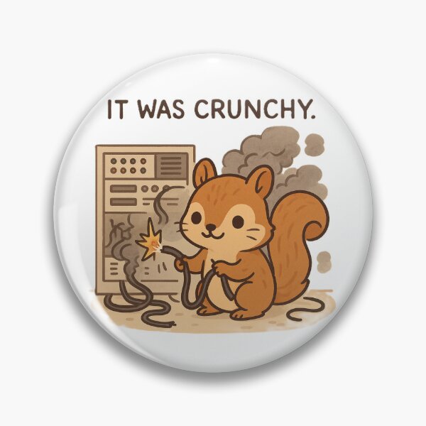 Item preview, Tech support squirrel designed and sold by The Cozy Cauldron.