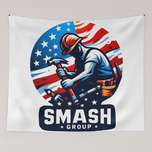 Item preview, Smash Group Company Logo designed and sold by ArtsyRexy.