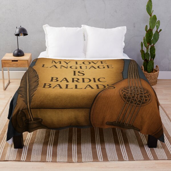 Item preview, My Love Language Is Bardic Ballads • Medieval Romance Fantasy Design designed and sold by fairmaiden7.