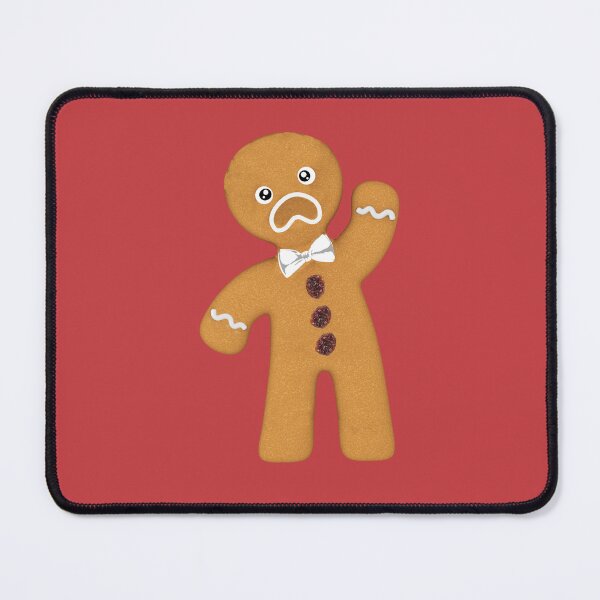 Item preview, Oh Crumbs! Panicked Gingerbread Man designed and sold by Phat Dog Designs .