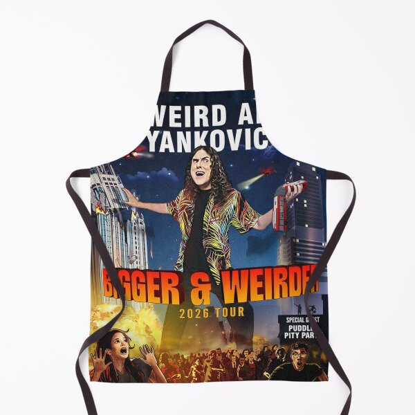 Item preview, bigger weirder yankovic tour 2026 iseng designed and sold by mstiebler3l.