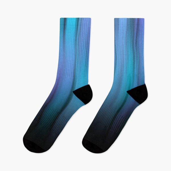 Item preview, Violet–Cyan Aurora Vertical Abstract Blur Art designed and sold by InFrameVision.