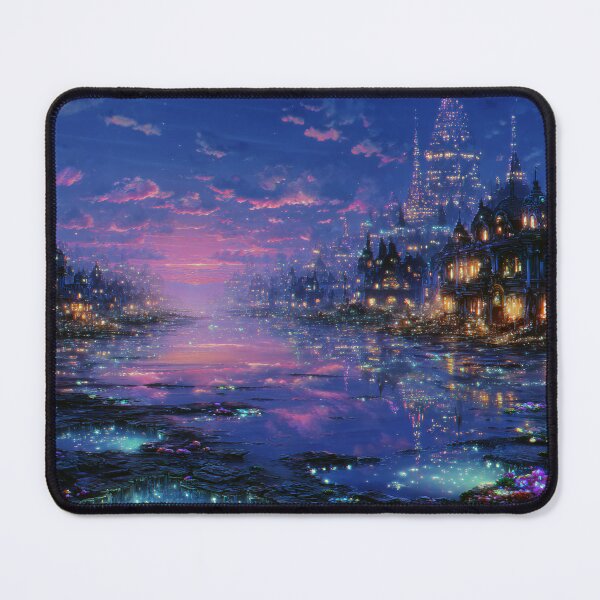Item preview, Starry Night City Sky View designed and sold by Awesome-Artwork.