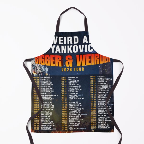 Item preview, bigger weirder yankovic tour dates 2026 iseng designed and sold by mstiebler3l.