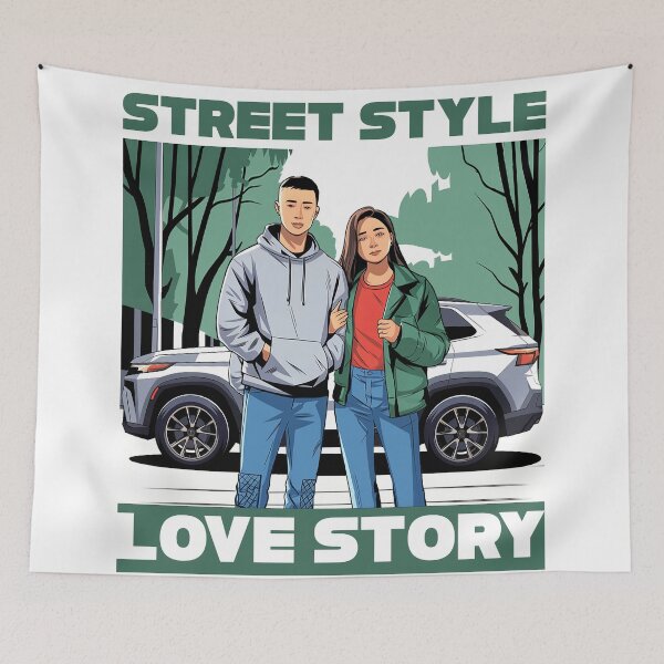 Item preview, Street style - Love story designed and sold by Concept-Hub.