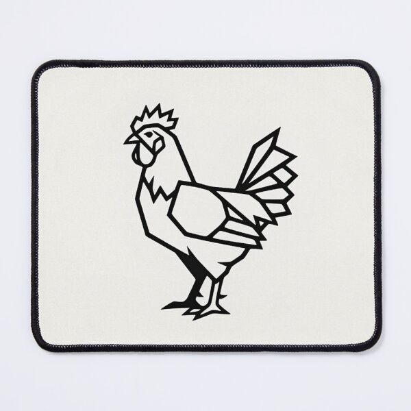 Item preview, chicken line art designed and sold by vinniespeer.