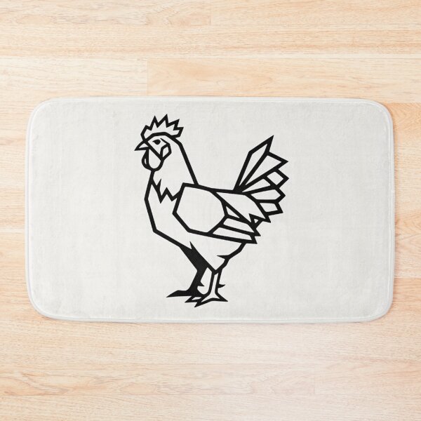 Item preview, chicken line art designed and sold by vinniespeer.