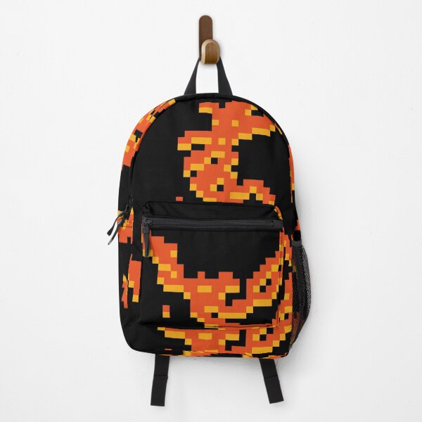 Item preview, Pixel Art Lava / Abstract Fire – Moving Energy Flow designed and sold by 13thCode.