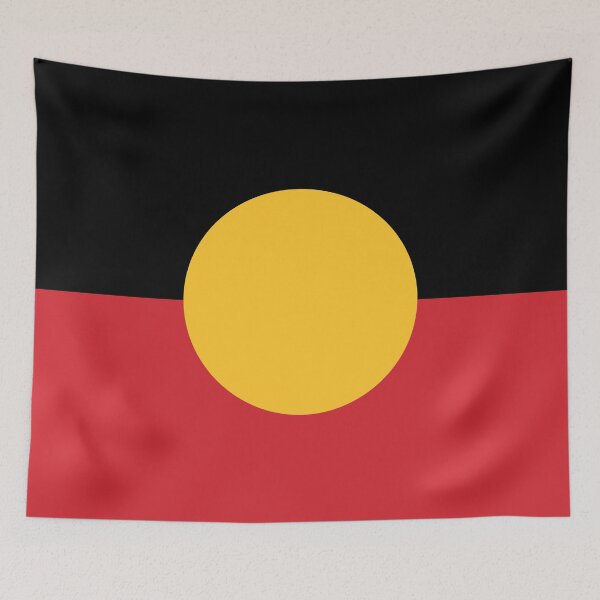 Item preview, Aboriginal flag designed and sold by designseventy.