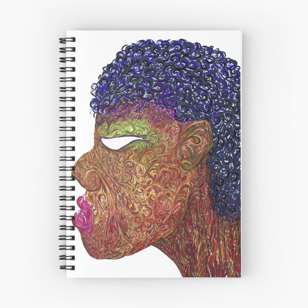 Item preview, Stylized Digital Portrait – Painting with Colorful Swirls designed and sold by Keltoi-art.