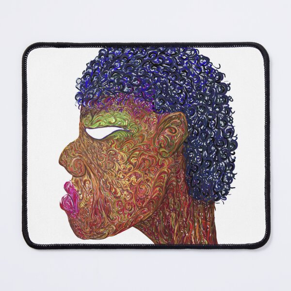 Item preview, Stylized Digital Portrait – Painting with Colorful Swirls designed and sold by Keltoi-art.