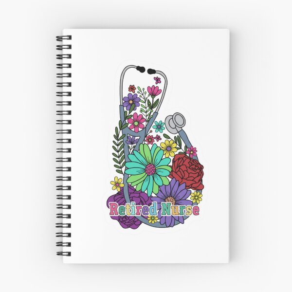 Item preview, Retired Nurse, Floral Stethoscope, Flowers, Nursing Gift Idea designed and sold by PRINTED ..