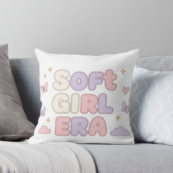 Item preview, Soft Girl Era Sticker | Aesthetic Feminine Vibes | Cute Pastel Identity Design designed and sold by TrackinDaTrends.