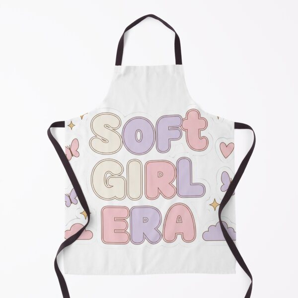 Item preview, Soft Girl Era Sticker | Aesthetic Feminine Vibes | Cute Pastel Identity Design designed and sold by TrackinDaTrends.