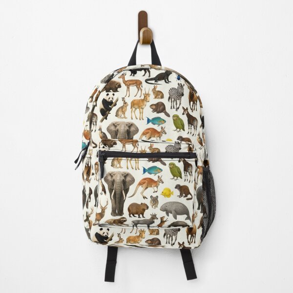 Item preview, Herbivores of the World Retro Animal Illustration Chart designed and sold by kakarikihill.