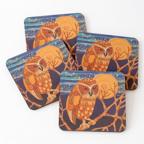 Item preview, Patchwork Owl designed and sold by debmorrisonart.