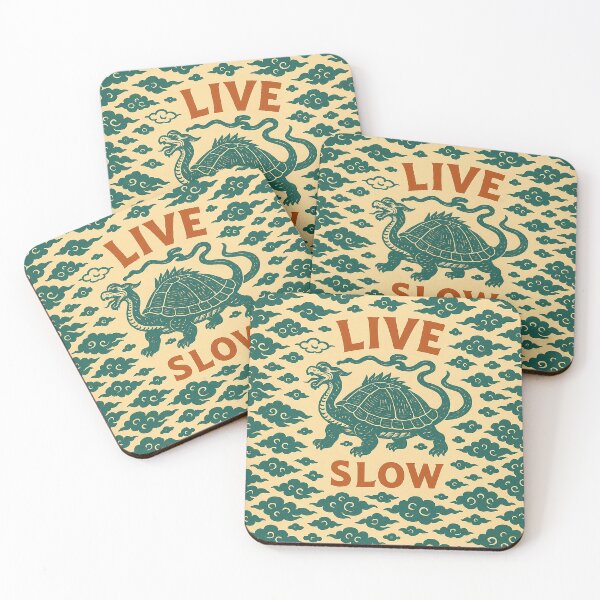 Item preview, Live Slow · Xuanwu Mythical Beast Design designed and sold by Still Breathing Studio.