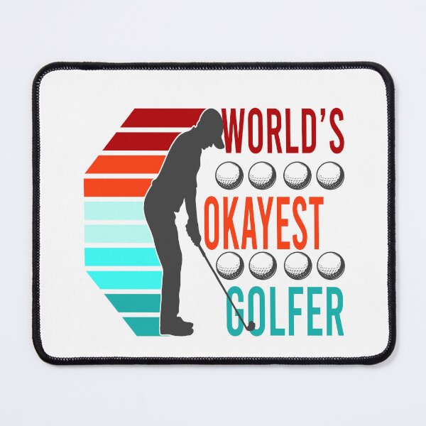 Item preview, Worlds Okayest Golfer designed and sold by louzza  shop.