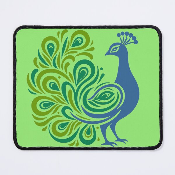 Item preview, Peacock Pattern – Vibrant Decorative Design for Home & Gifts designed and sold by Harshit_Digital_Arts.