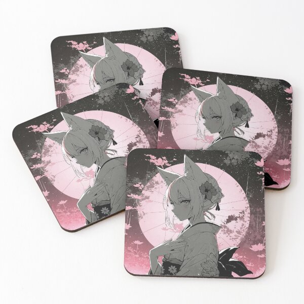 Item preview, Quiet Night Beneath the Sakura Moon designed and sold by IsekaiDreamWorlds.