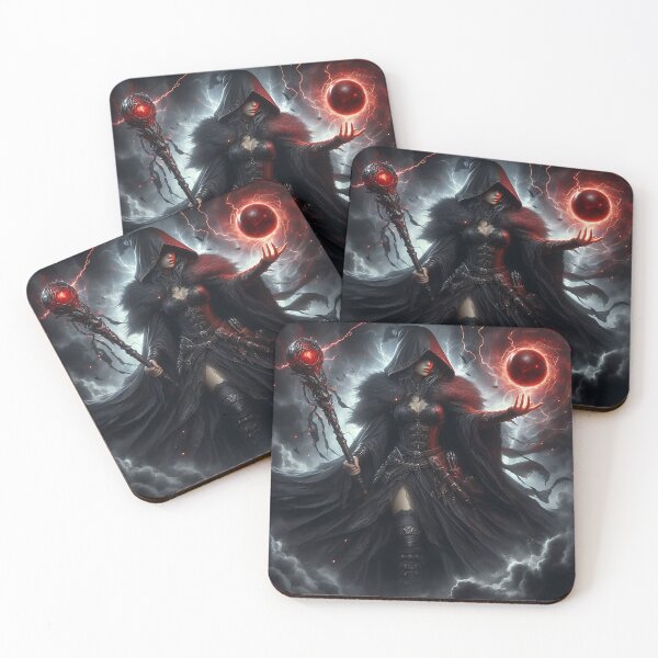 Item preview, Dark Witch Woman designed and sold by GalleryBrisArt.