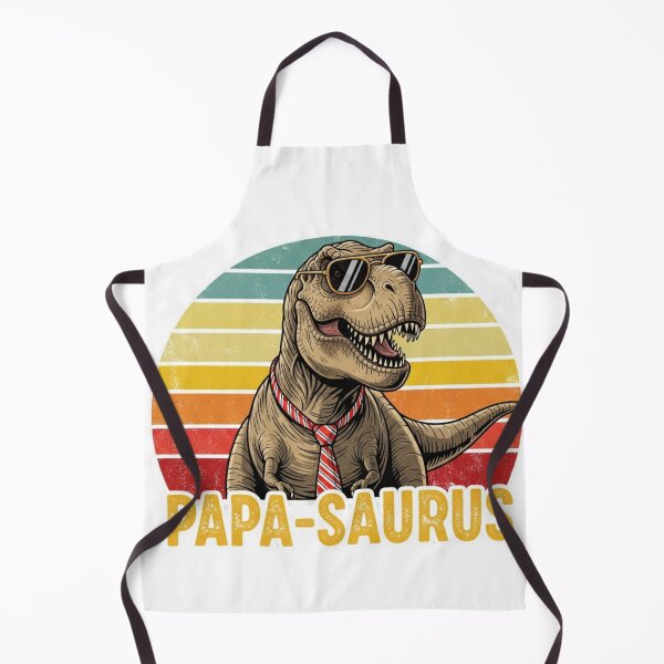 Item preview, Papa-Saurus Retro Dino Dad — Cool T-Rex Father Design designed and sold by DinoPrints-shop.