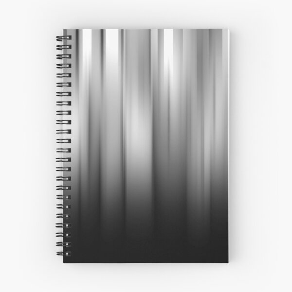 Item preview, Grey White Monochrome Aurora Vertical Abstract Art designed and sold by InFrameVision.