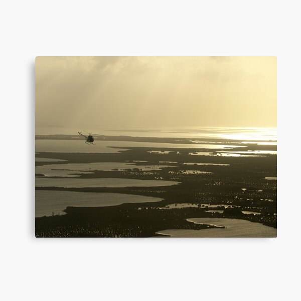 Flying near the Keys Canvas Print