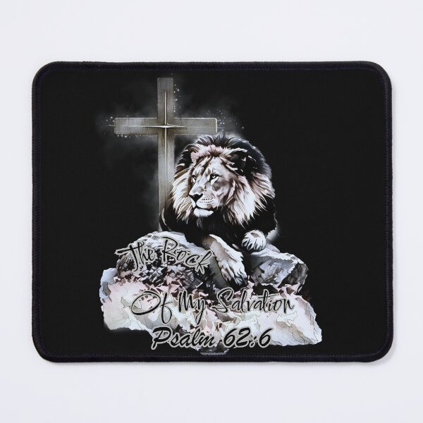 Item preview, Yeshua (Psalm 62:6 BW) designed and sold by Tripp Art Studio.