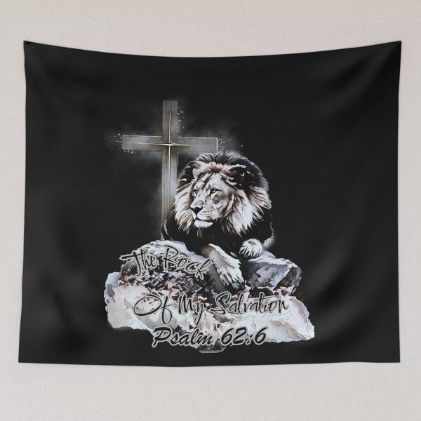 Item preview,   Yeshua (Psalm 62:6 BW) designed and sold by Tripp Art Studio.