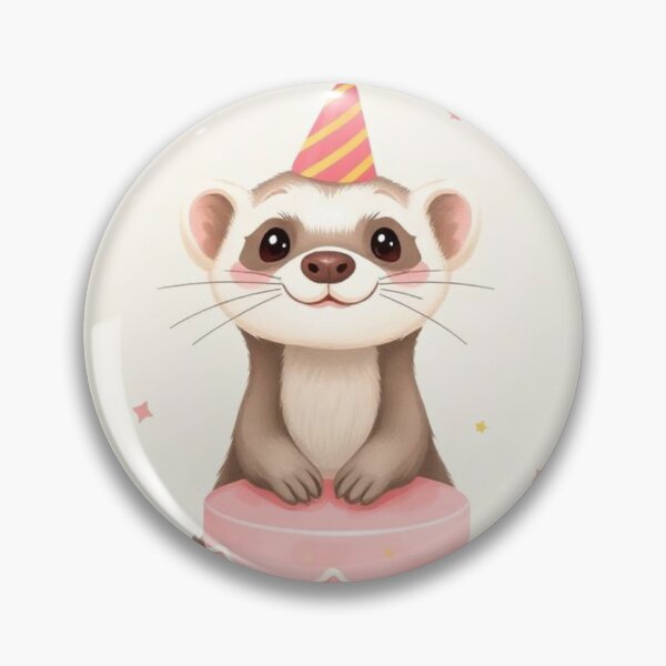 Item preview, birthday ferret designed and sold by vinniespeer.
