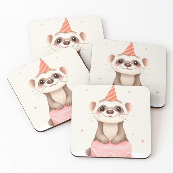 Item preview, birthday ferret designed and sold by vinniespeer.