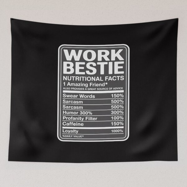 Item preview, Work Bestie Definition, Hilarious Coworker' designed and sold by GalaFunny.