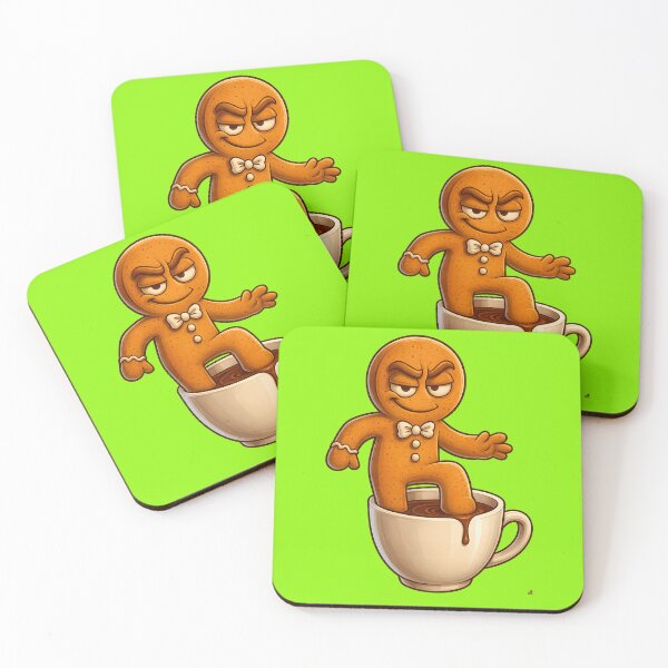 Item preview, Gingerbread Attitude – Christmas Drop designed and sold by Café Com Pirraça.