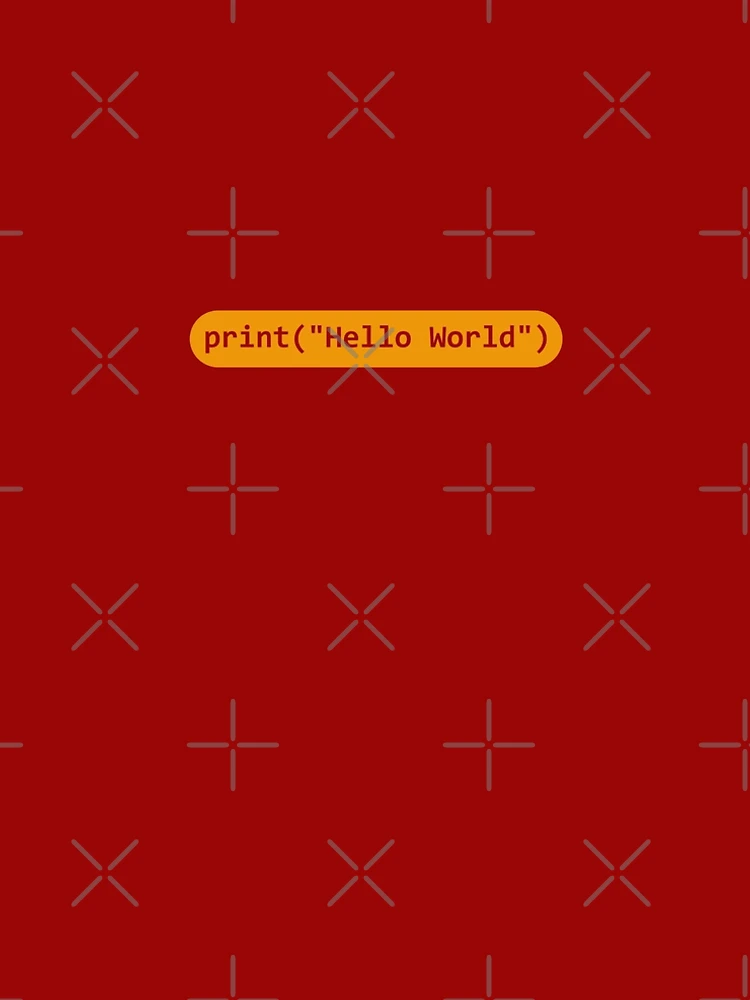 Thumbnail 5 of 5, A-Line Dress, Hello World Python Code designed and sold by FridPix.