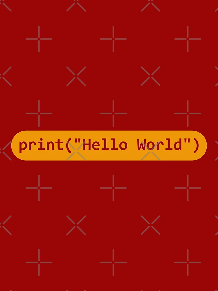 Thumbnail 3 of 3, Scarf, Hello World Python Code designed and sold by FridPix.