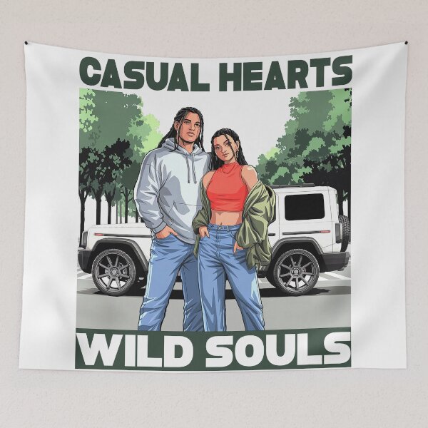 Item preview, Casual Hearts - Wild Souls designed and sold by Concept-Hub.
